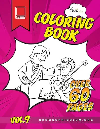 Grow Kids Coloring Book: Vol 9