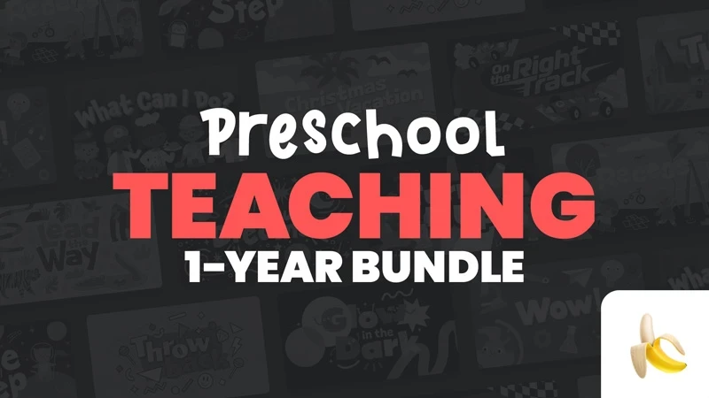 🍌 Preschool Teaching Bundle