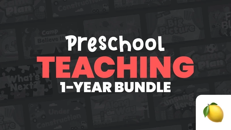 🍋 Preschool Teaching Bundle