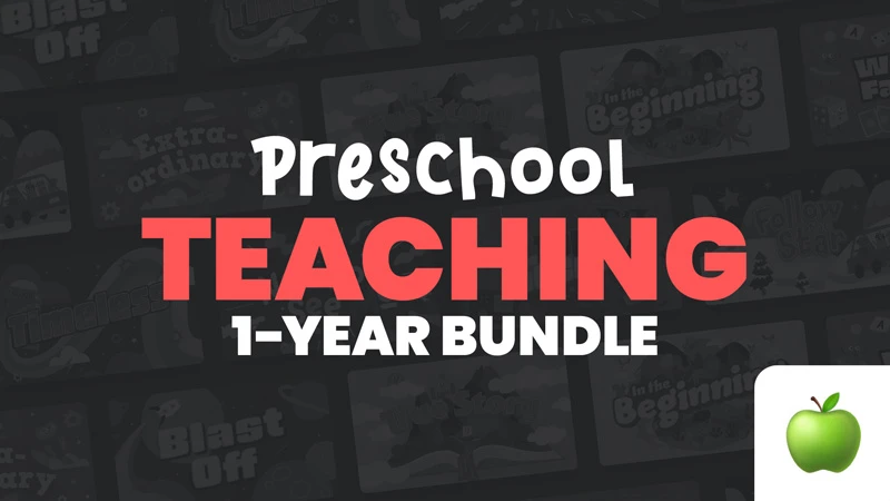 🍏 Preschool Teaching Bundle